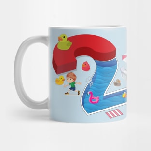 I am two years old toddler boy Mug